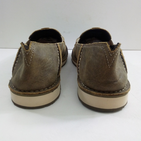 Ariat Cruiser Women 11 Brown Bomber Leather Loafers 10023008 - Picture 4 of 8